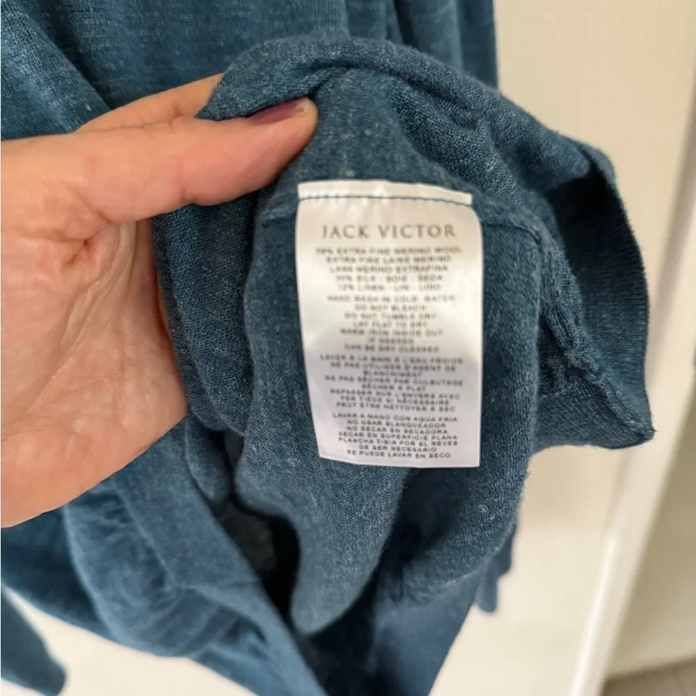 Classic Blue Crewneck Sweater for Men